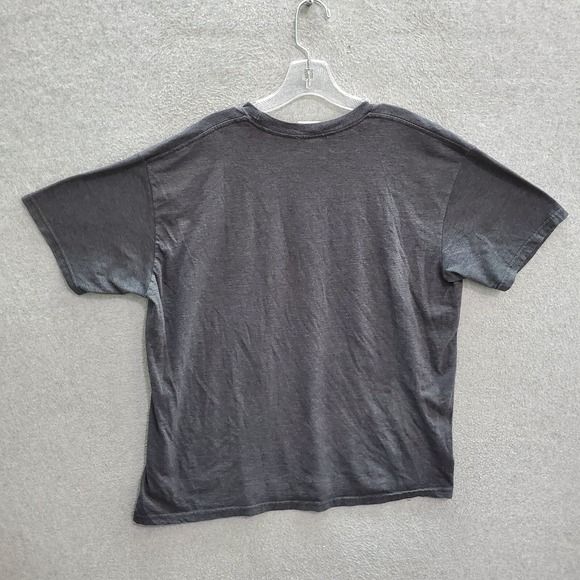 Star Wars Men T-Shirt XL Gray Vader Is Coming Look Busy Short Sleeve Crew Neck - Picture 7 of 8